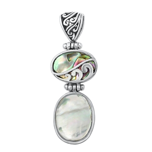 Silver Stone Pendant