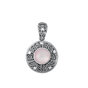 Silver Stone Pendant