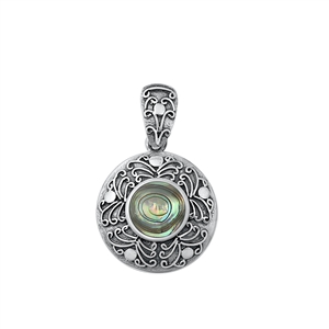 Silver Stone Pendant