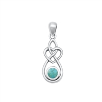 Silver Stone Pendant