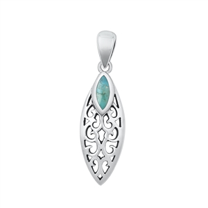 Silver Stone Pendant