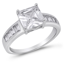 Silver CZ Ring