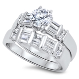 Silver CZ Ring