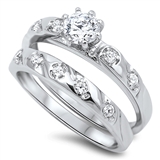 Silver CZ Ring