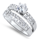 Silver CZ Ring