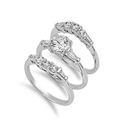 Silver CZ Ring