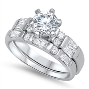 Silver CZ Ring