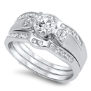 Silver CZ Ring