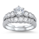 Silver CZ Ring