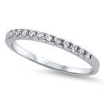 Silver CZ Ring