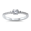 Silver CZ Ring