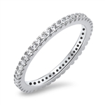 Silver CZ Ring