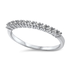 Silver CZ Ring