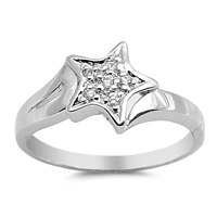 Silver CZ Ring