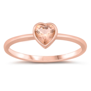 CZ Ring - Heart