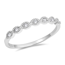 Silver CZ Ring