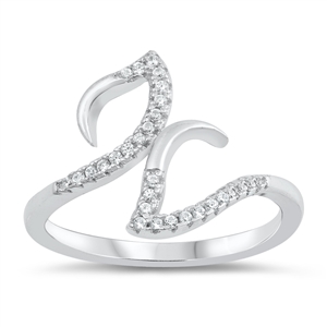 Silver CZ Ring