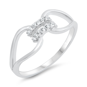 Silver CZ Ring