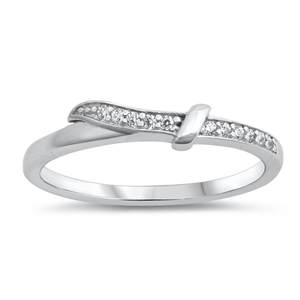 Silver CZ Ring