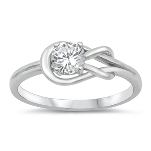 Silver CZ Ring