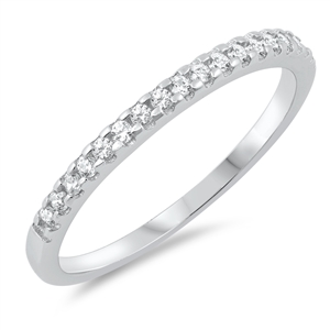 Silver CZ Ring