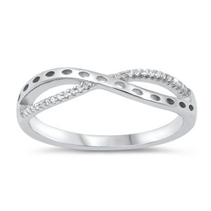 Silver CZ Ring