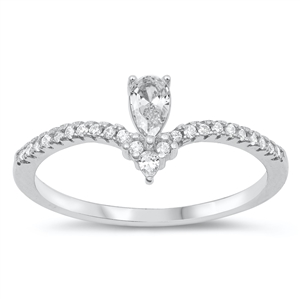 Silver CZ Ring