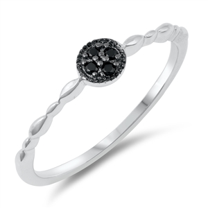 Silver CZ Ring