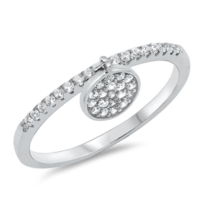 Silver CZ Ring