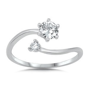 Silver CZ Ring