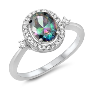 Silver CZ Ring