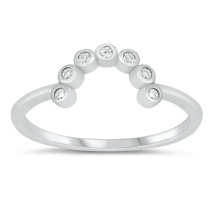 Silver CZ Ring