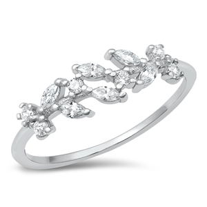 Silver CZ Ring