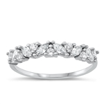 Silver CZ Ring