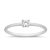 Silver CZ Ring - Clear