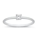 Silver CZ Ring - Clear