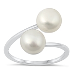 Silver Ring - Pearl