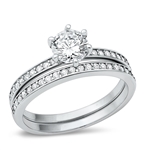 Silver CZ Ring