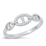 Silver CZ Ring