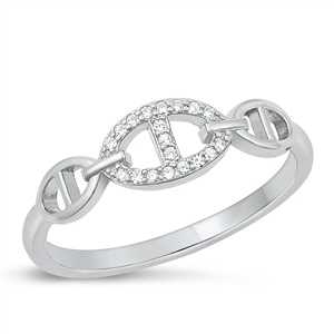 Silver CZ Ring