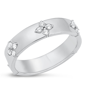 Silver CZ Ring