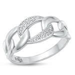 Silver CZ Ring