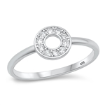 Silver CZ Ring