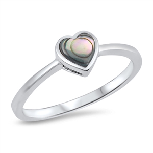 Stone Ring - Heart