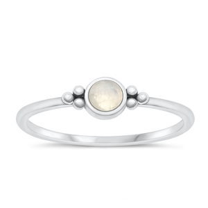 Silver Stone Ring