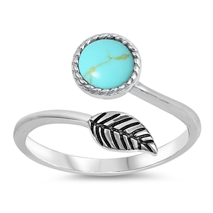 Stone Ring - Leaf