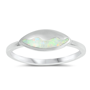 Silver Lab Opal Ring