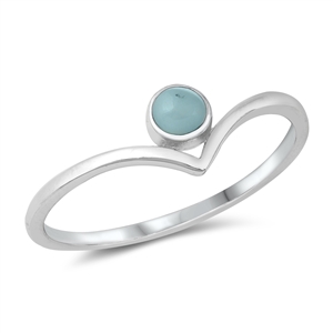 Silver Lab Opal Ring