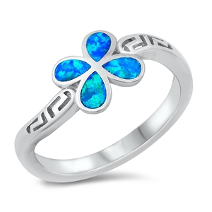 Silver Ring - Butterfly Meander