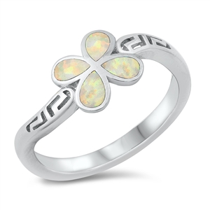 Silver Ring - Butterfly Meander